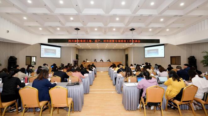 集团召开土地、房产、对外投资专项清查工作培训会